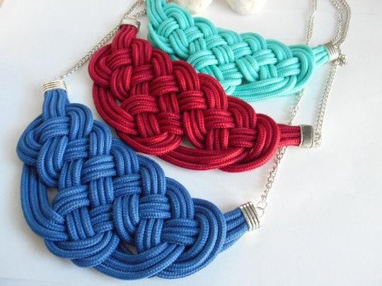 Collar nudo marinero para mujer en varios colores